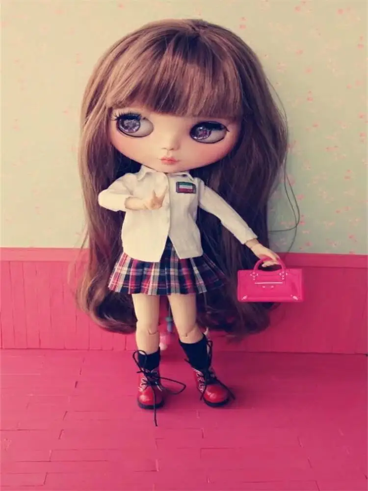 Модные куклы Blyth 1 шт. квадратная сумочка разные цвета для кукол azнен fr licca ob holala
