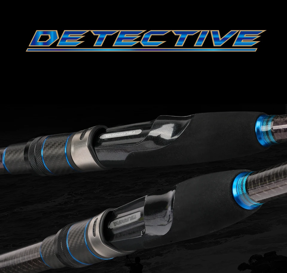 TSURINOYA спиннинговое удилище DETECTIVE 2,4 м/2,7 м/3,0 м/3,3 м для морской рыбалки FUJI Guide Rings Reel Seat Long casing