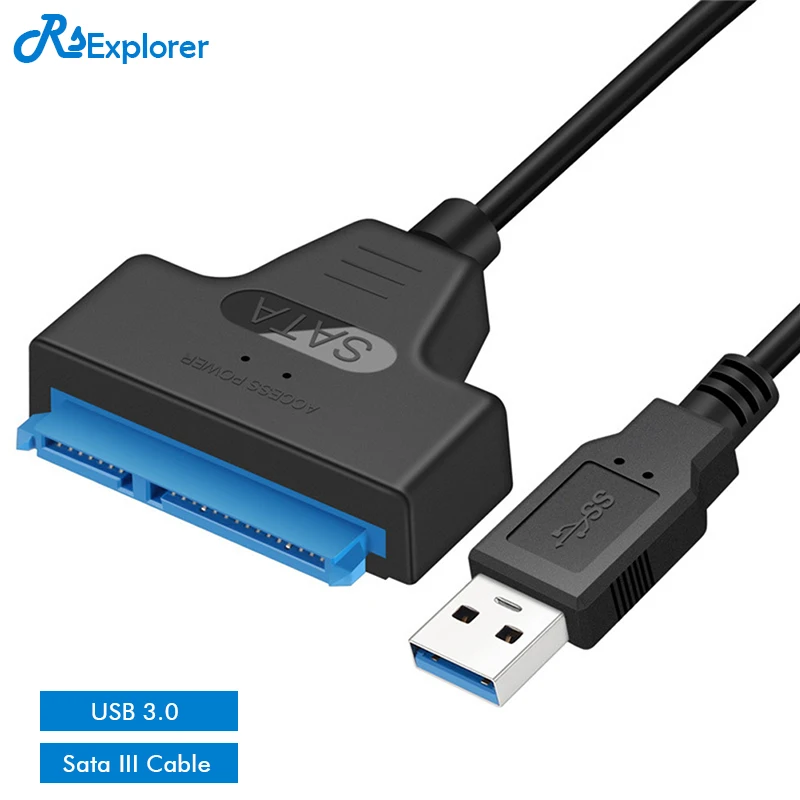 RSExplorer usb 3 0 sata до 6 Гбит/с Поддержка 2 5 дюймов внешний SSD HDD жесткий диск к адаптер 22
