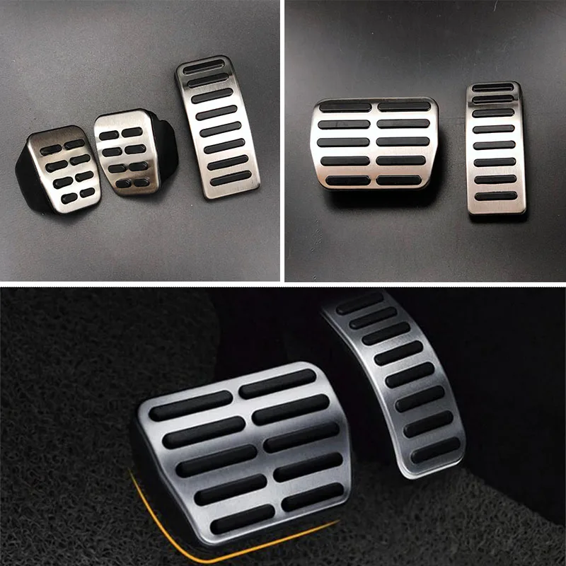 1 комплект педали из нержавеющей стали для Audi A1 A2 A3 / S3 ( 8L ) 1995 - 2003 TT + Cabrio 8N
