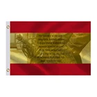 Флаг Испании с поэмой третий фландрийской испанской армии 3x5 футов 90x150 см 100D полиэстер с двумя латунными Люверсами