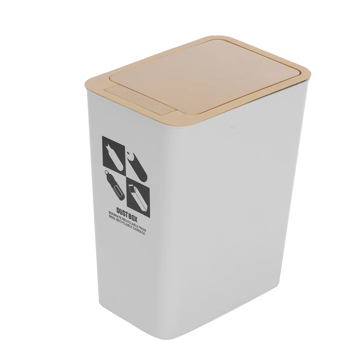 24/36L Kitchen Sorting Waste Bin Home Corner Garbage Bucket Floor Standing Space Saving Wet Dry Sorted Trash Can With Wheels | Дом и сад