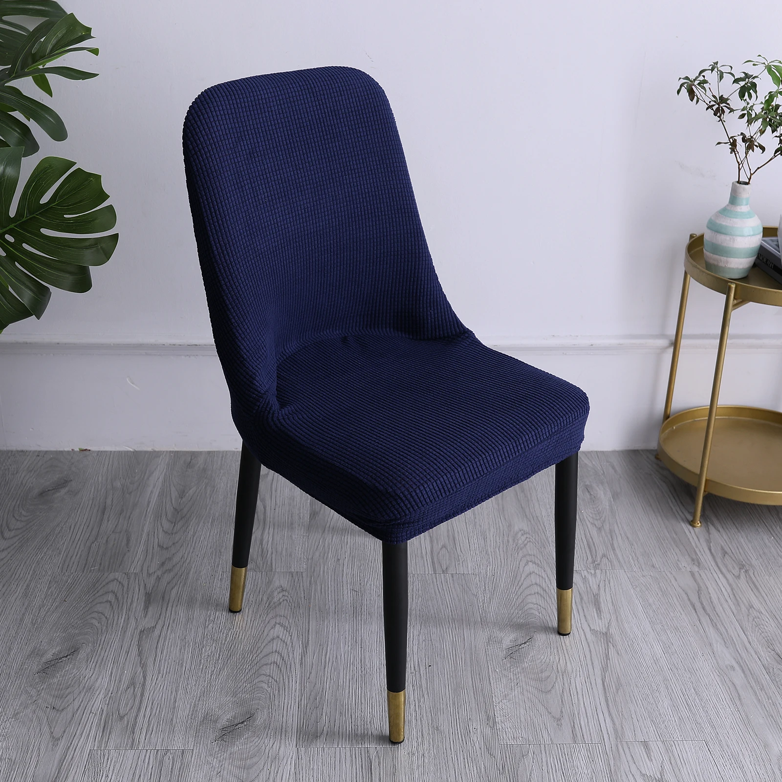 

Dining Chair Cover Dining Room Kitchen Wedding Seat Slip Covers Protector