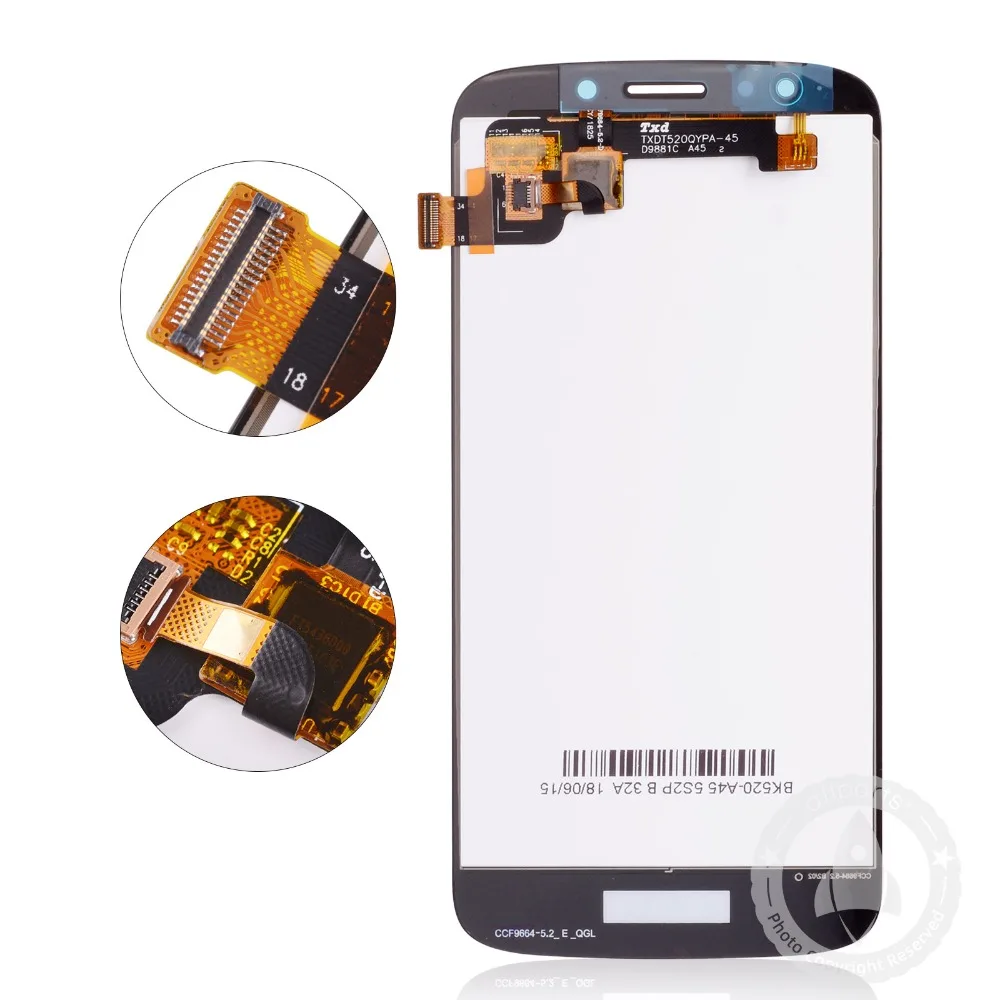 Дисплей для Motorola Moto E5 Play lcd кодирующий преобразователь сенсорного экрана в сборе для Moto E5 Play дисплей запасные части XT1921