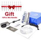 Charmant полу-перманентный макияж Ротари Машина татуировки все Наборы профессиональная Корейская краска вышивка бровей губ Intelligentel MTS ручка