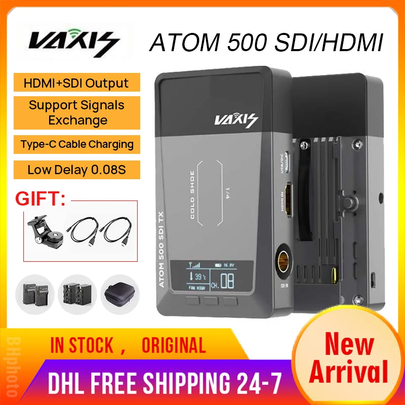 Vaxis ATOM500 SDI HDMI-совместимая передача для камеры беспроводное изображение видео 1080P