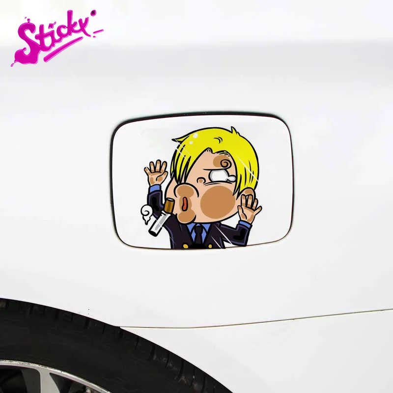 Липкий Одна деталь Луффи игры Забавные аниме выглядывал Стекло виниловые