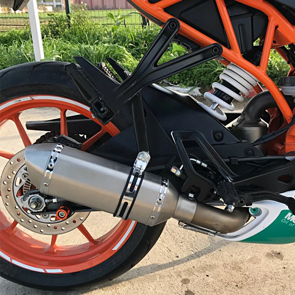 Универсальный глушитель для выхлопной трубы мотоцикла yamaha xt 660 honda cb600f dio af18 mt09 bmw
