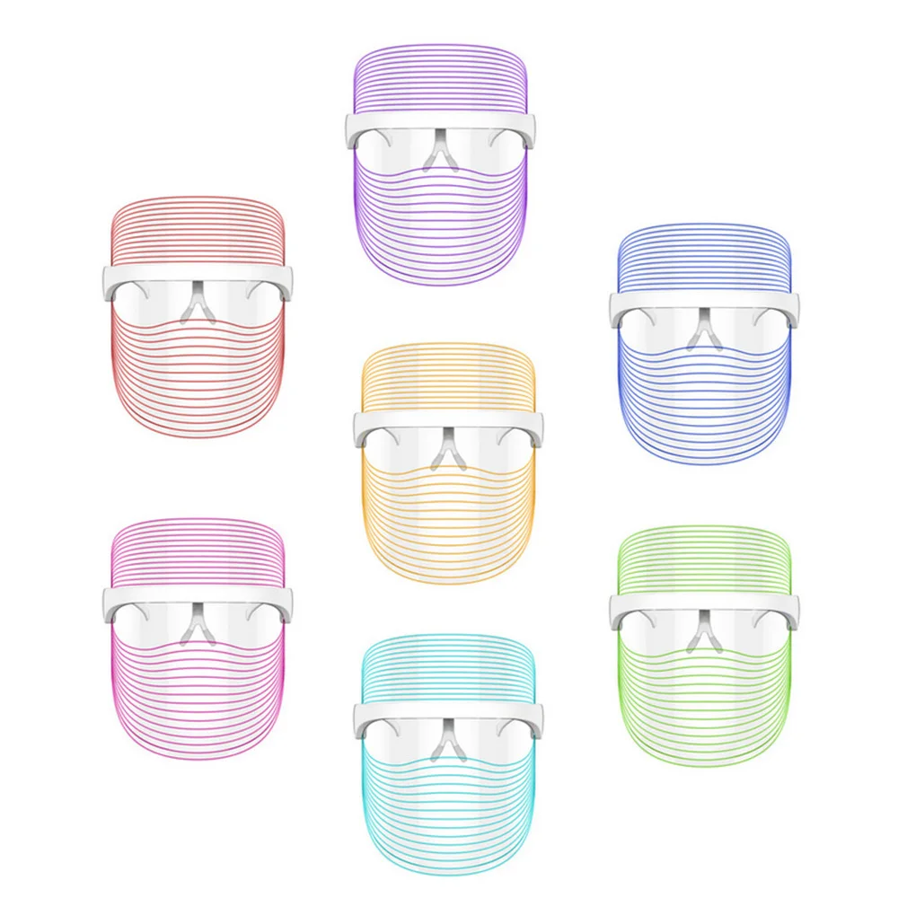 Wakeforyou 7 цветов Маска Led Приспособления для Красоты Фотон омолаживающая маска кожи