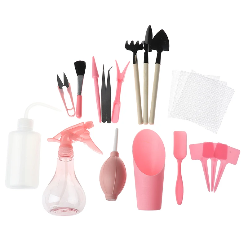 

16 шт. суккулентные инструменты для посадки Садовые принадлежности садовые горшечные инструменты