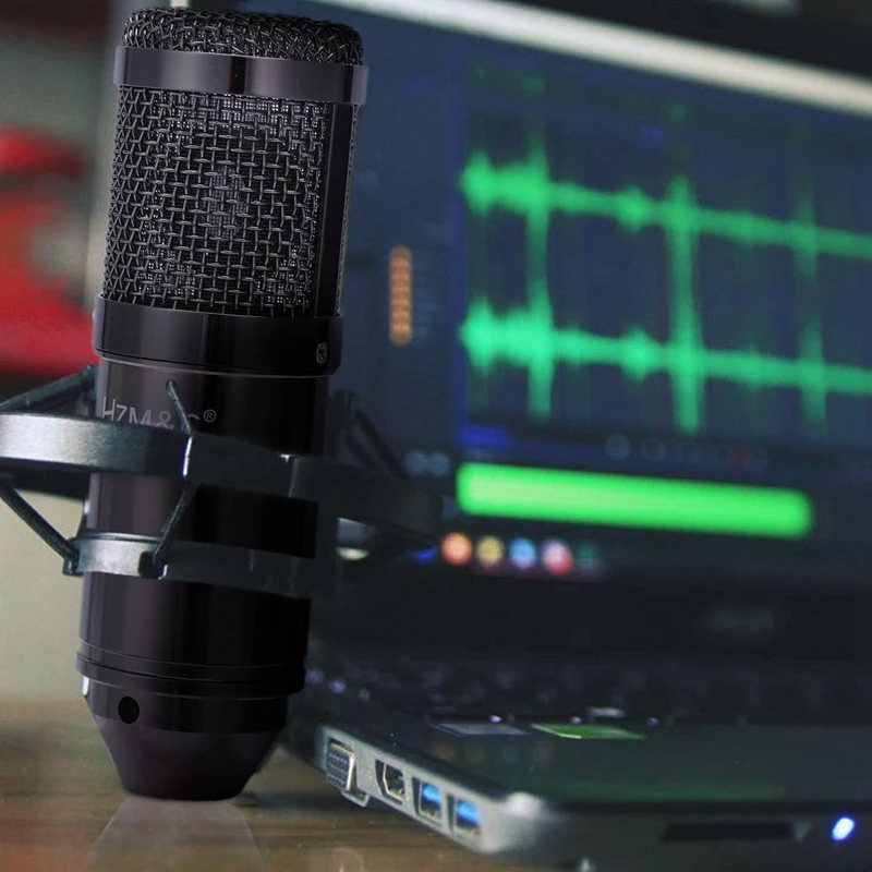HZM &amp C Модернизированный Bm 800 Usb конденсаторный микрофон Студийный для компьютера
