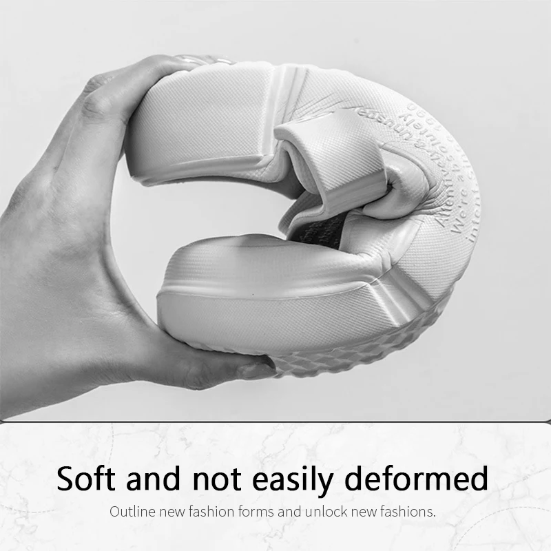

Mens Sandals Summer Sandals Fashion Hollow Out Breathable Beach Slippers Flip Flops EVA Massage Slippers Men Shoes Home
