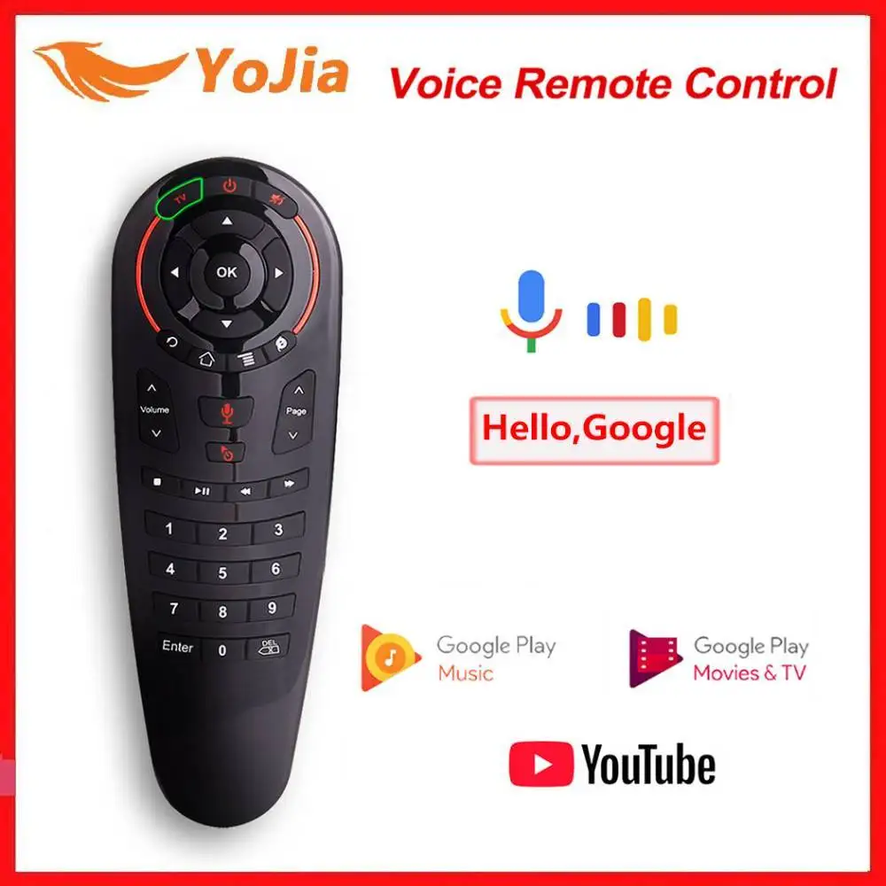 G30 Voice Air Mouse IR Learning G10 дистанционное управление с гироскопом 2 4G Беспроводная