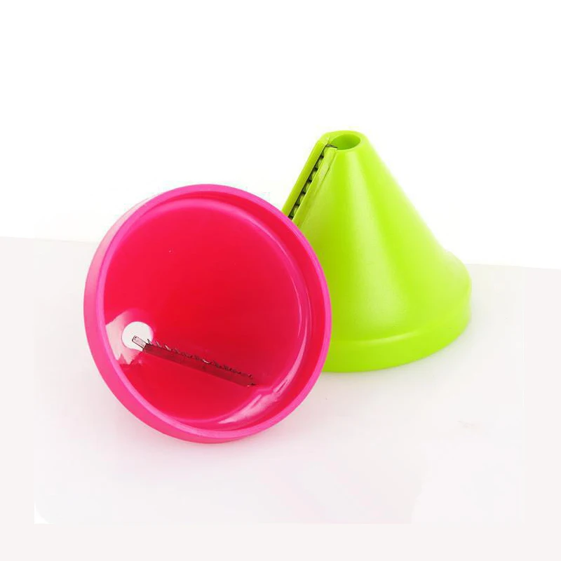 

Fashion Vegetable Cutter Plastic Spiral Slicers Shred Peeler Fruits Device Kitchen Gadget Accessories Cooking Kitchen Tool