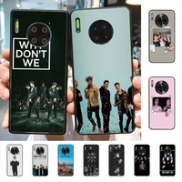 yndfcnb why dont we phone case for huawei mate 20 10 9 40 30 lite pro x nova 2 3i 7se