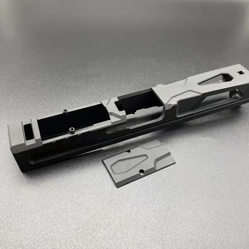 

CNC Aluminum Kublai KI Slide for G17 P1 Gel Blaster Accessories Airsoft Paintball Sliding Frame