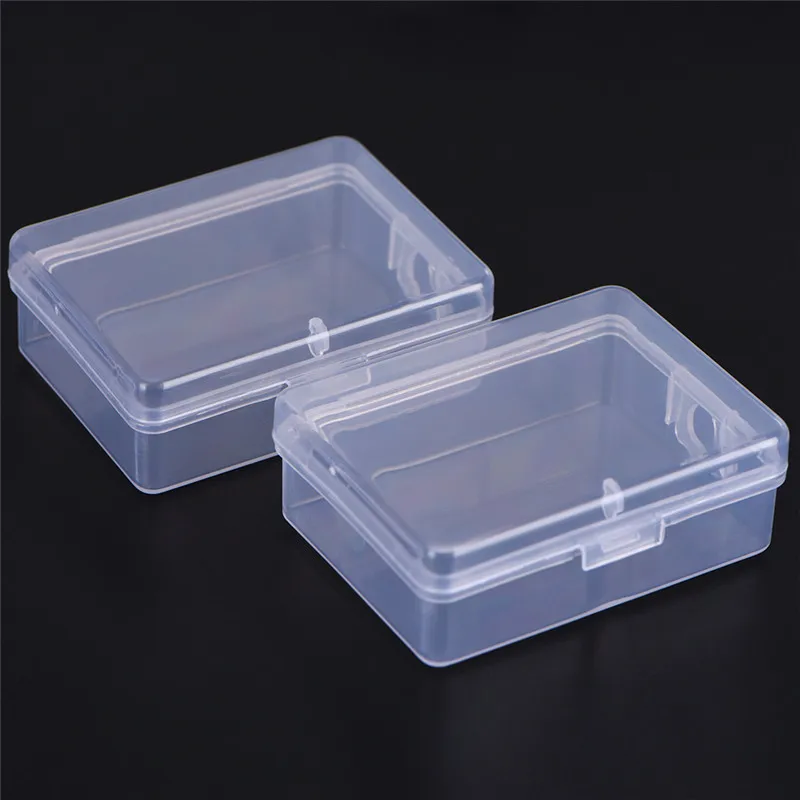 

2Pcs/pack Clear Plastic Medicine Storage Organizer Splitters Storage Dispenser Weekly Tablet Pill Box Medicine for friends