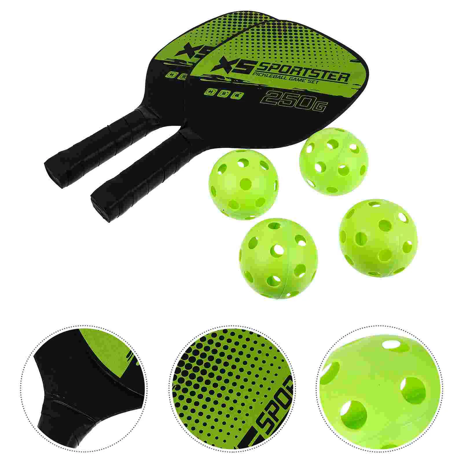

1 Set Kids Pickle Rackets Training Toys Outdoor Sports Toys Pickle Toys