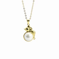 2020 hot new fashion s925 sterling silver pendants female zodiac diy empty bracket accessories silver pendants