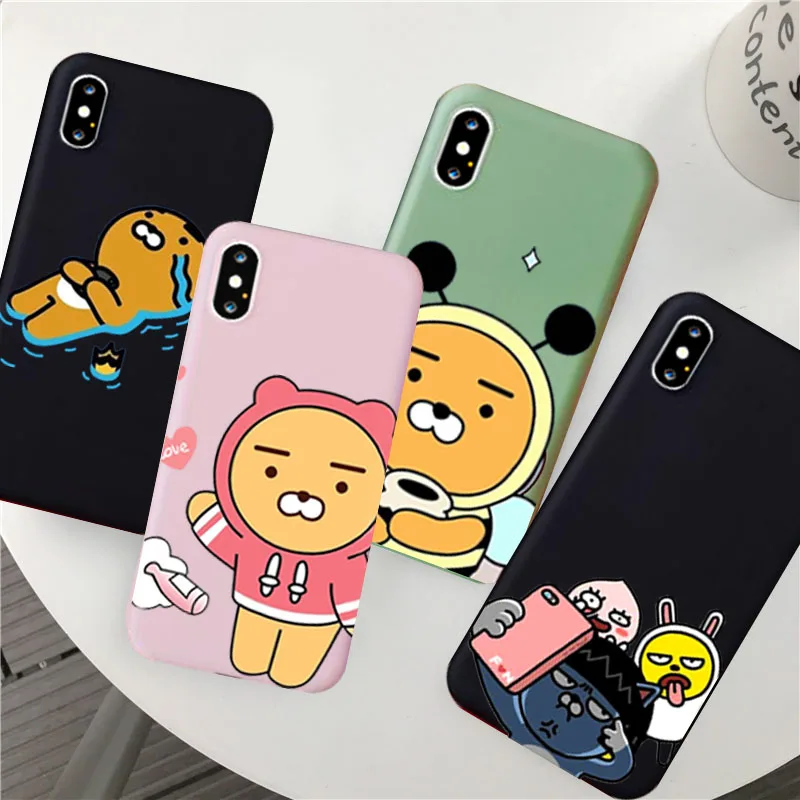 Мультяшный Забавный чехол какао для телефона IPhone 6 6plus 7 Plus 8 8plus мягкий силиконовый