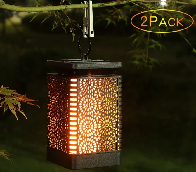 Солнечный светильник s мерцающее пламя уличные фонари на солнечных батарейках