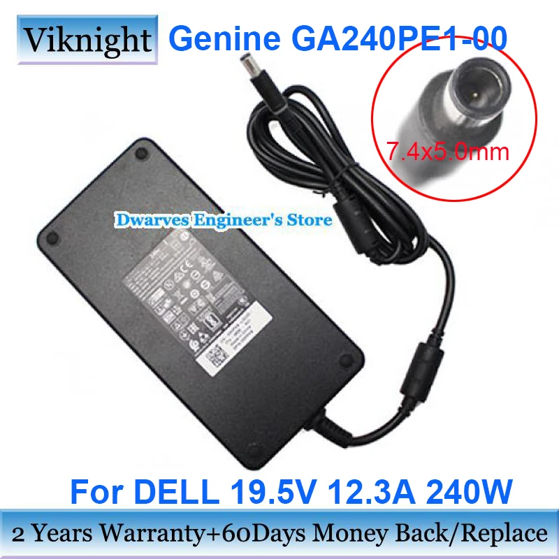 Оригинальное быстрое зарядное устройство 19 5 в 240 А Вт для DELL ALIENWARE M17X M6600 17 R3 R4 M4700