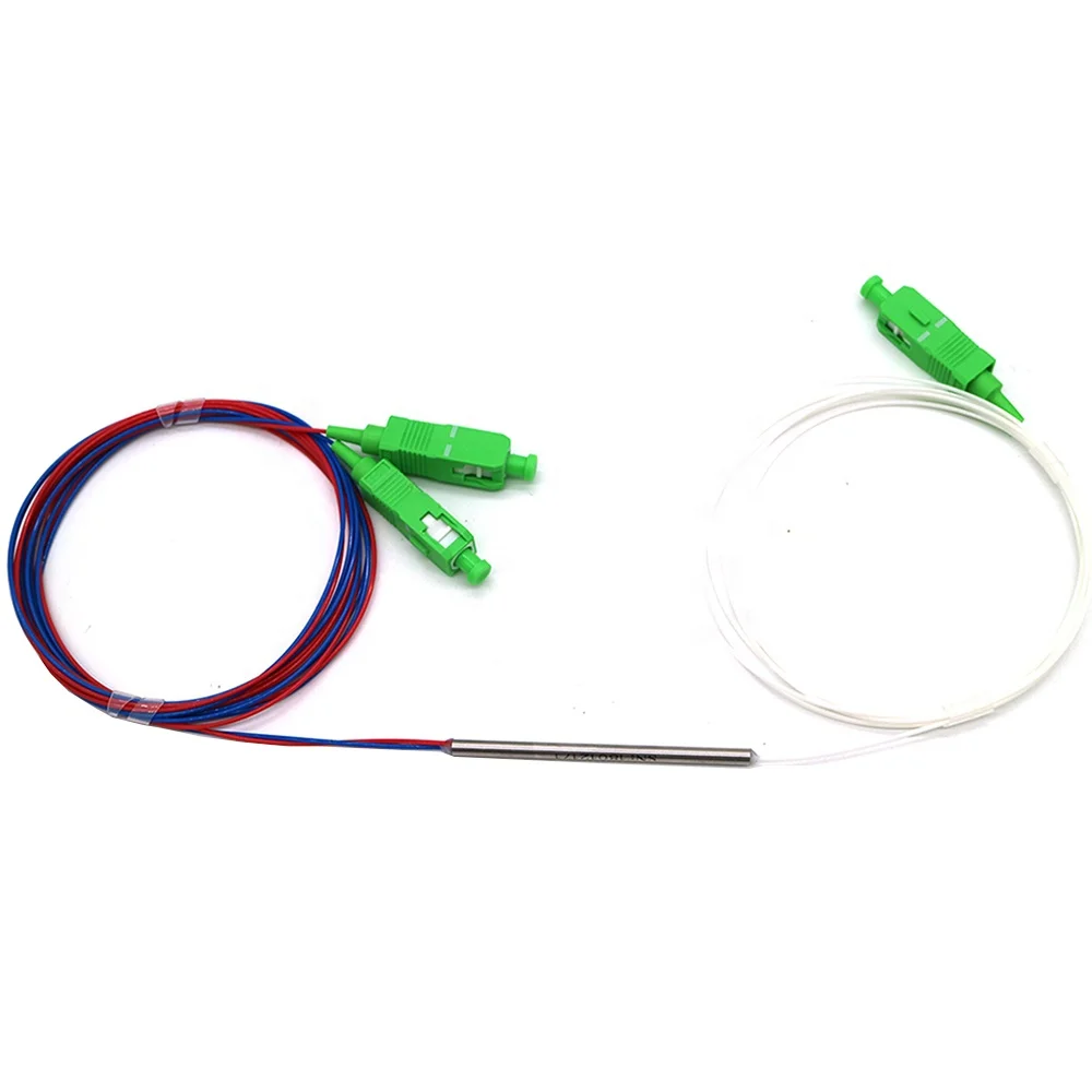 Волоконный соединитель FTTH FTTX SX core Split ter FBT 1X2 разъем 50/50 95/5 одно окно 0 9 нм мм