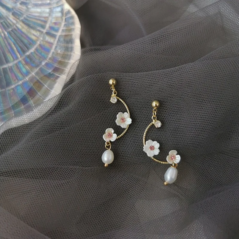 

Женские серьги-клипсы с искусственным жемчугом