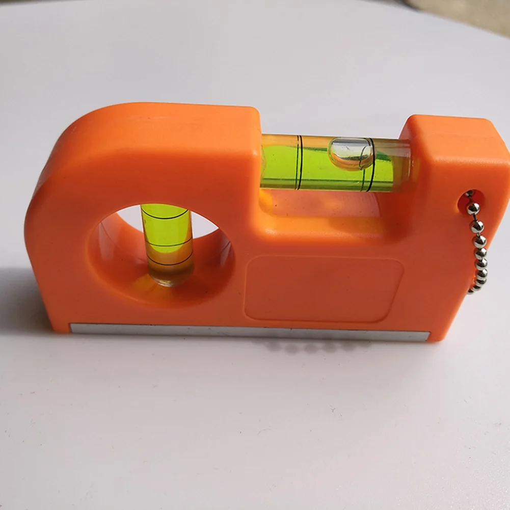 Портативный брелок линейка уровня из АБС практичная мини деревообрабатывающая