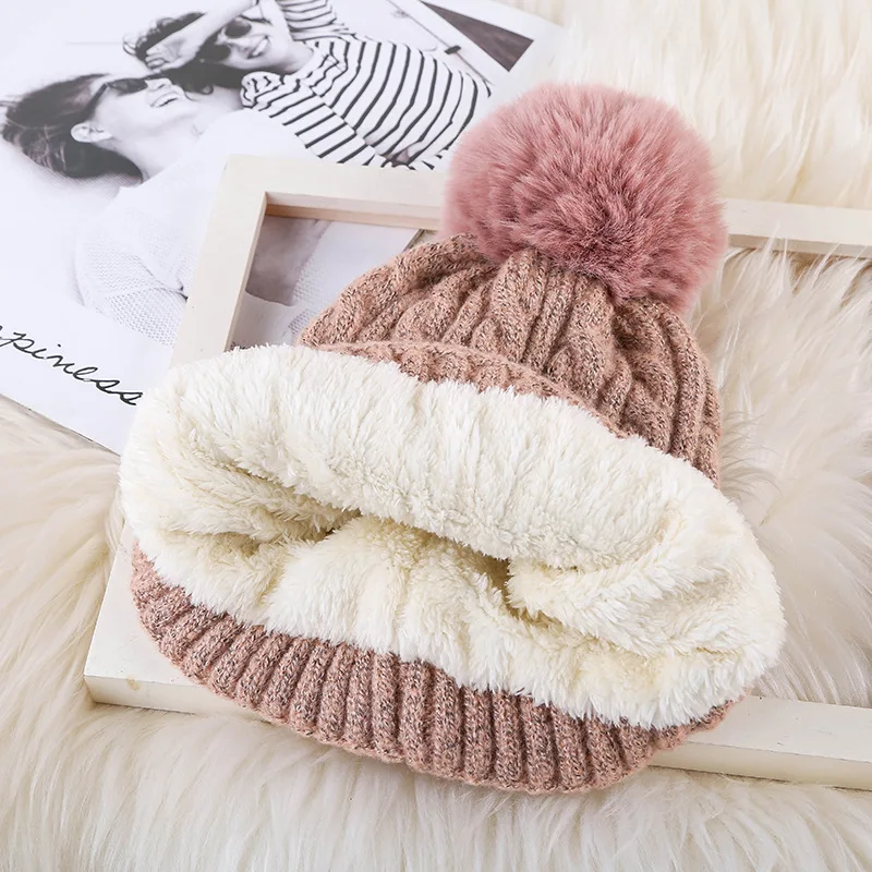 

New Arrival Lady Wool Twisted Hats Women's Knitted Warm Hats
