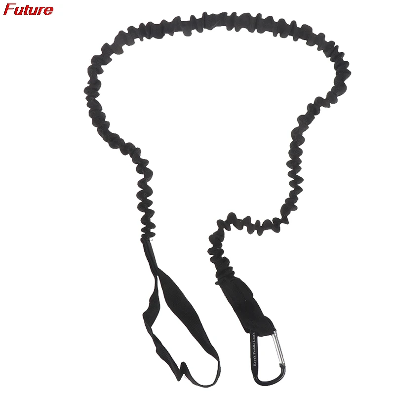 

93cm Boat Lanyard Fishing Rod Kayak Canoe Paddle Traction Rope Surfboard Carabiner Traction Rope Extension Accessories