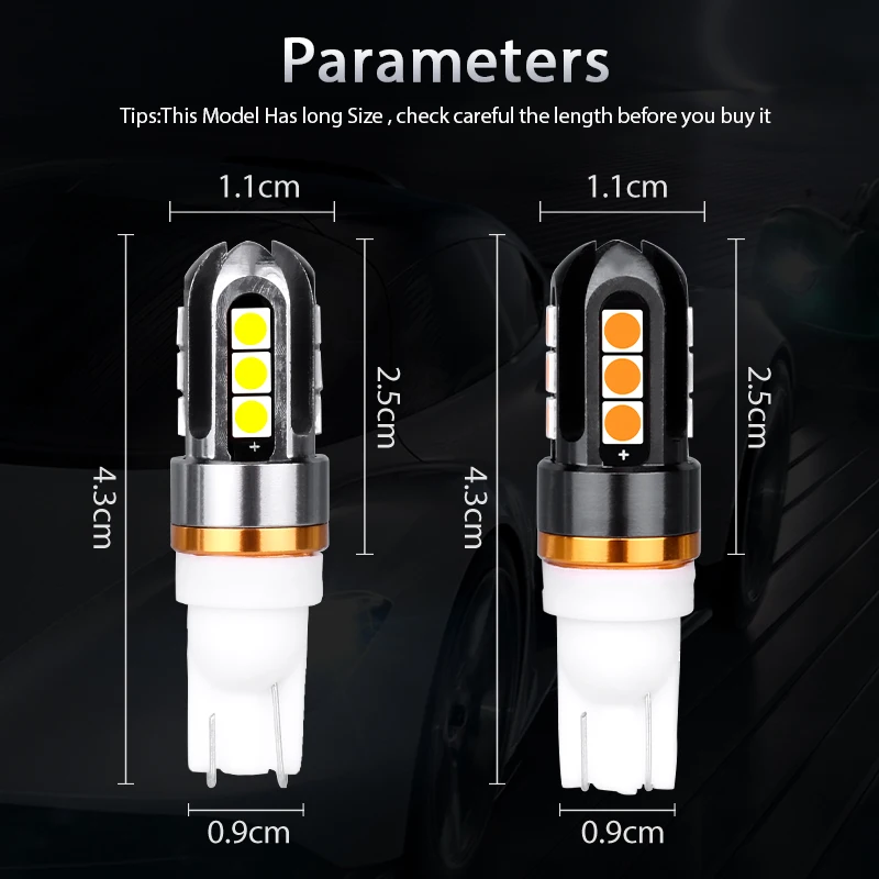Диодные лампы T10 W5W 158 194 SMD для автомобилей аксессуары автомобиля фонарь интерьера