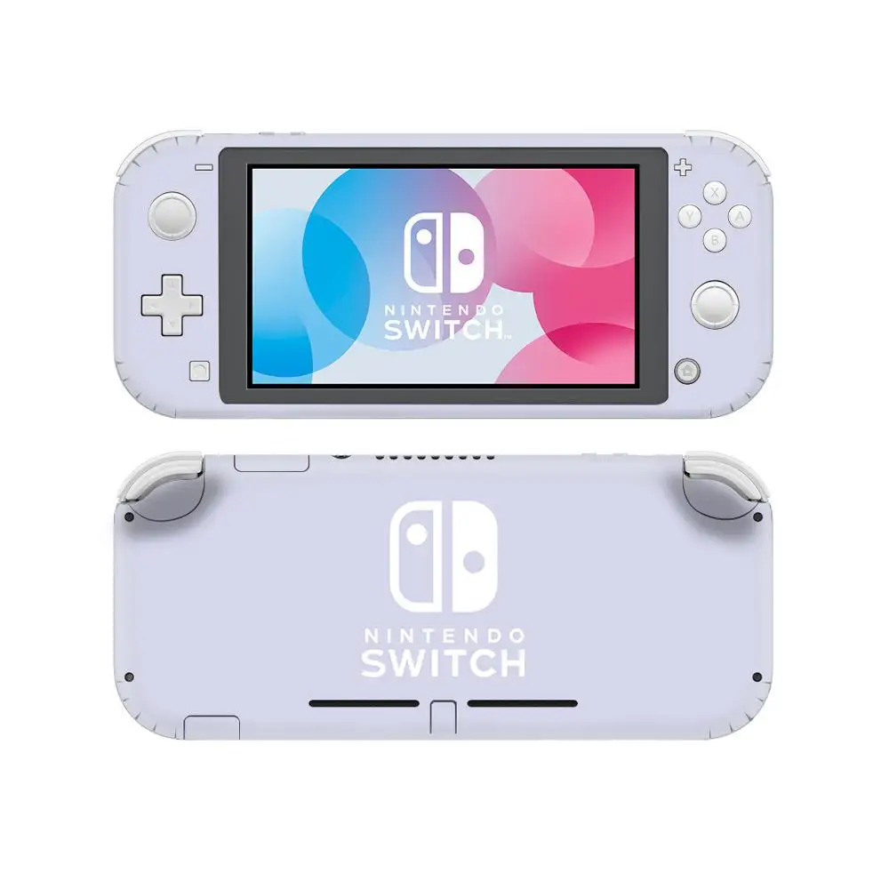 

Vinyl Screen Skin Pure Color Purple Protector Stickers for Nintendo Switch Lite NS Console Nintend Switch Lite Skins