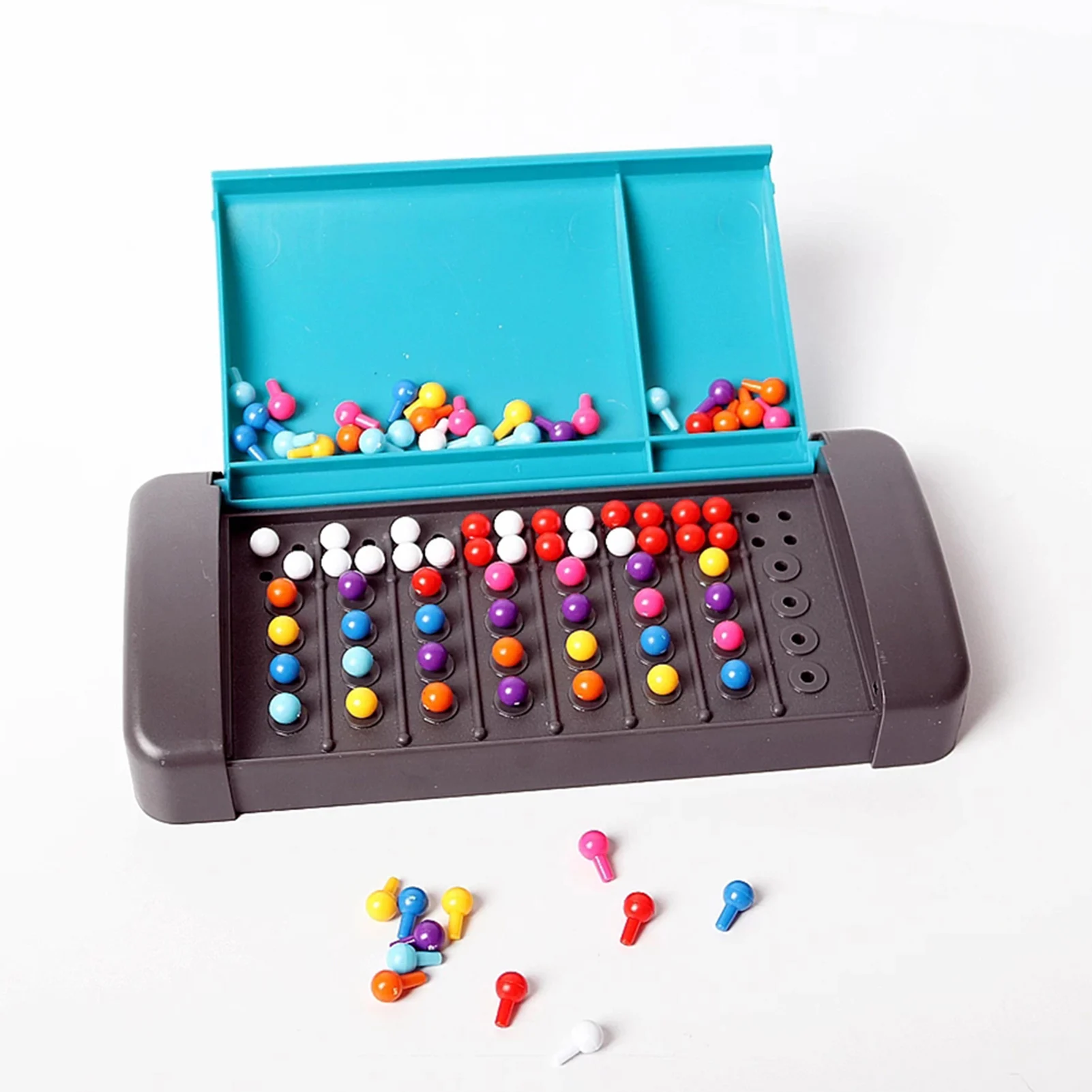 

Mini Board Game Montessori Mastermind Code Breaking Puzzle Game Traveling Portable Family Toy Education Toys For Kids Popular