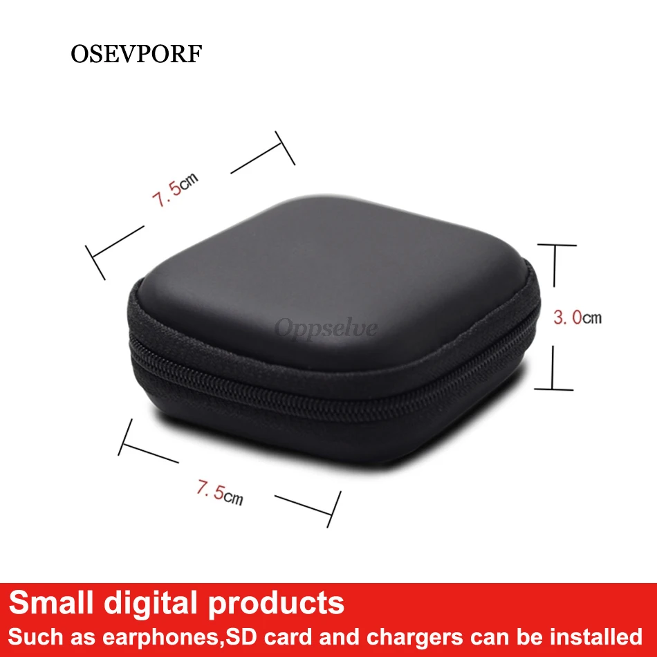 Портативный мини-чехол для наушников/usb-кабель/наушники/usb-накопитель/чехол карты