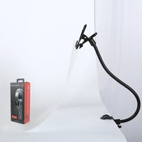 desktop photography backdrop stand holder clamp clip 360 degree flexible long arm holder reflector clamp photo studio accessory