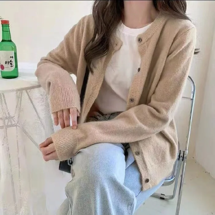 New Coat Women's Spring and Autumn All-Match Purple Loose Short Outer |