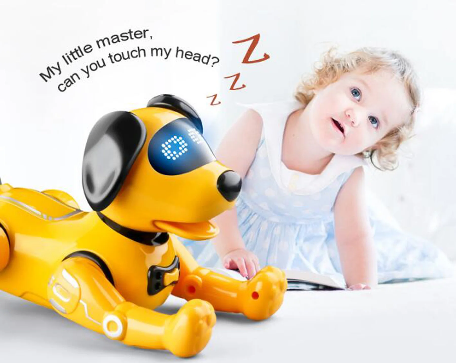 Smart Interactive Robot Puppy Dog Intelligent Walk Sing Dance kids toy Electronic Pet A75 | Игрушки и хобби