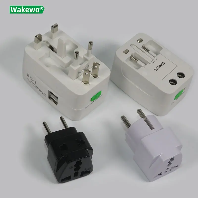 Универсальный адаптер питания Все в 1 конвертер США Китай Великобритания