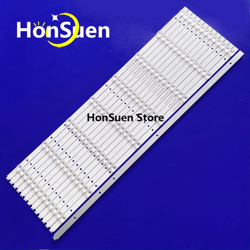 

New 1Set=14Piece LED Backlight Strip 8Lamps CRH-K75EMC3030140875R For for HAIER 75 TV 75UG6550G K75EMK W75 75V2 Rtu7575-b