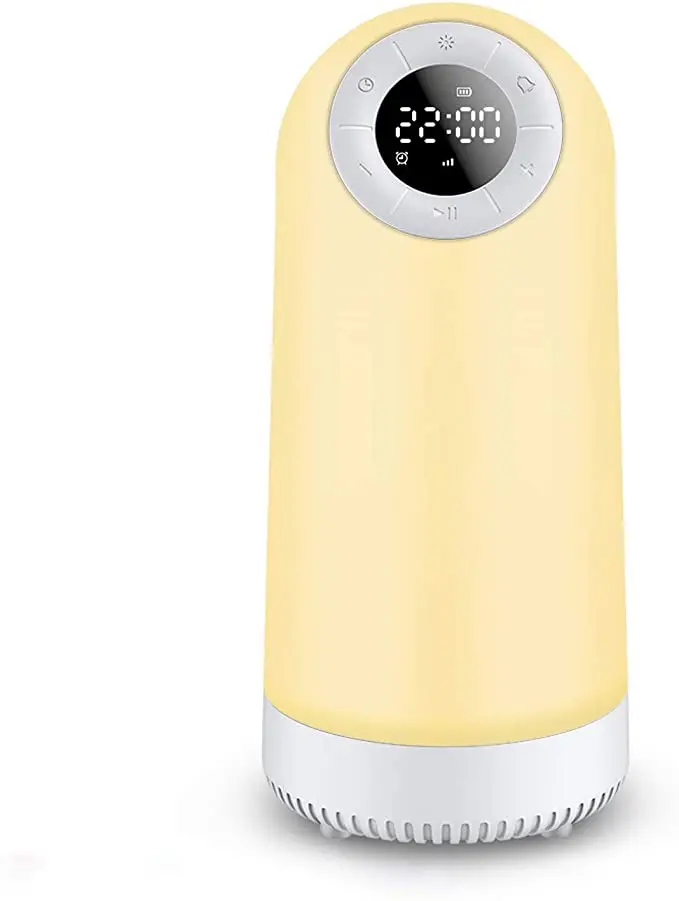 

Bluetooth Speaker Portable TWS Interconnected Stereo Speaker Clock Alarm LED Intelligent Subwoofer Supports AUX TF FM Radio