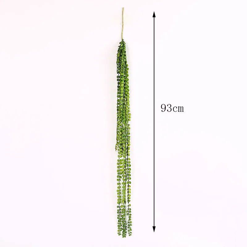 Одиночный лист фасоли украшение для дома искусственное растение садоводство