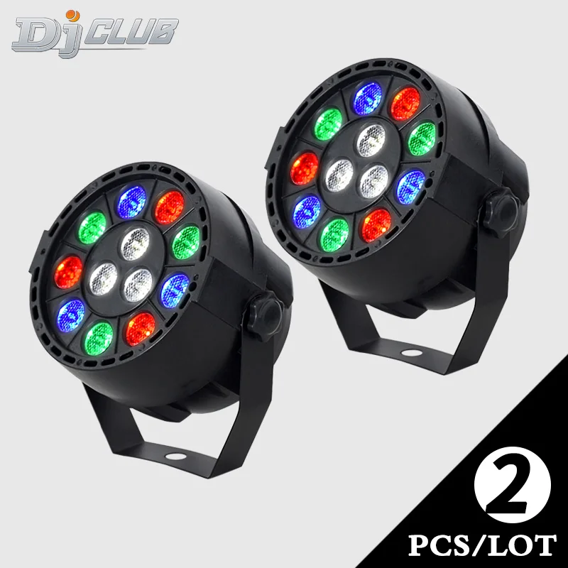 Dj светильник ing Мини светодиодный плоский прожектор с 3 Цвета диско RGBW Лира стирка