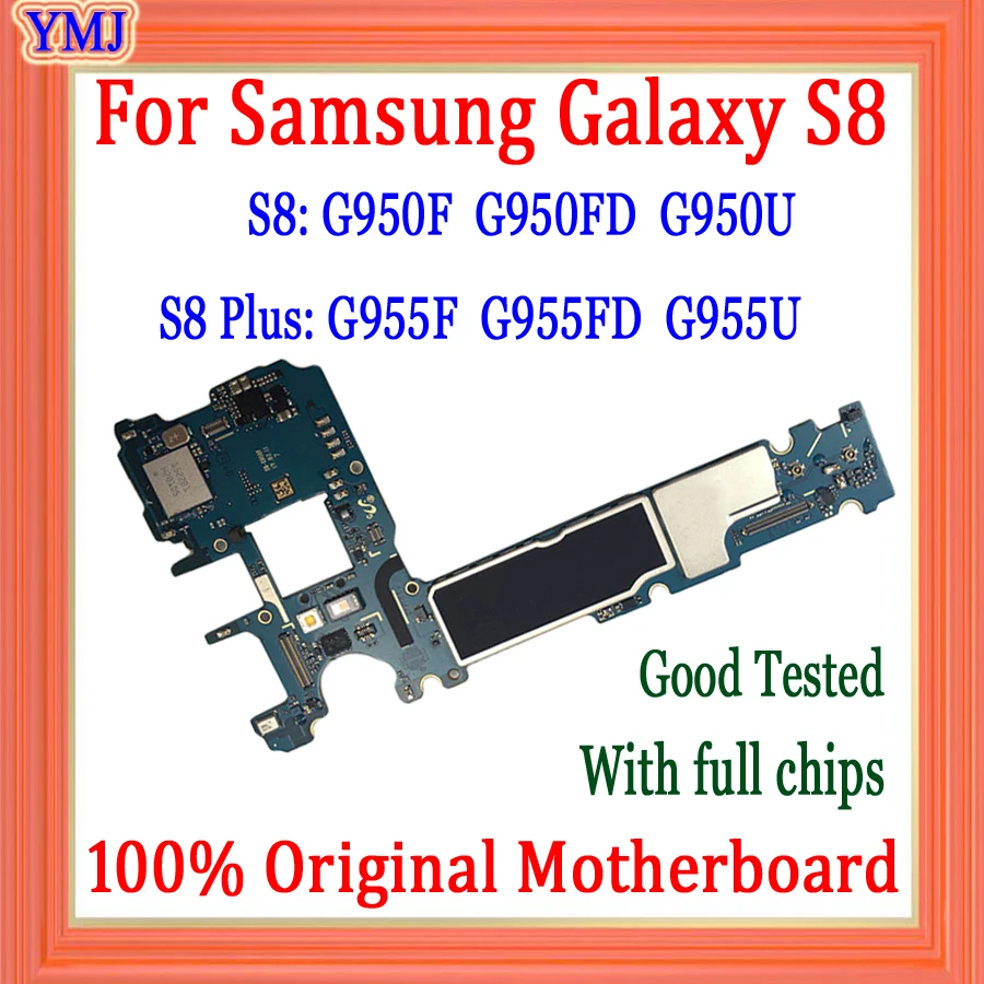 Заводская Разблокировка для Samsung Galaxy S8 Plus G955F G955FD G955U G950F G950FD G950U материнская плата