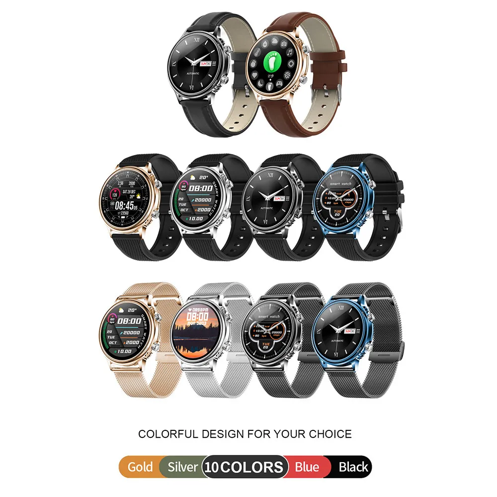 

CF81 smart watch full touch heart rate blood pressure sleep monitoring waterproof male / female fitness smart Watch