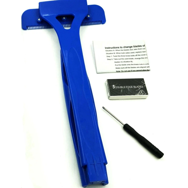 Мужская Безопасная бритва для волос с 5 лезвиями Складная Пластиковая Задняя