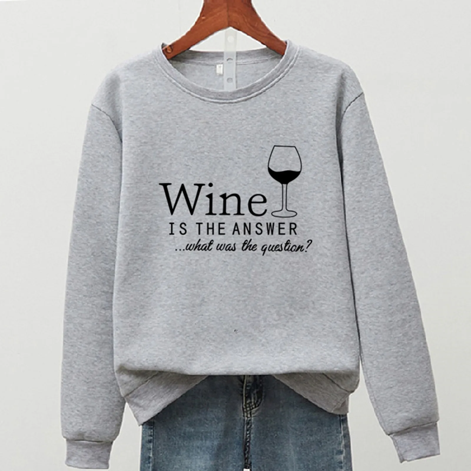 Kawaii O neck Cute Shirt Early Spring 2021 Women's Casual Long Sleeve Print Pullover Sweatshirt young student Tops