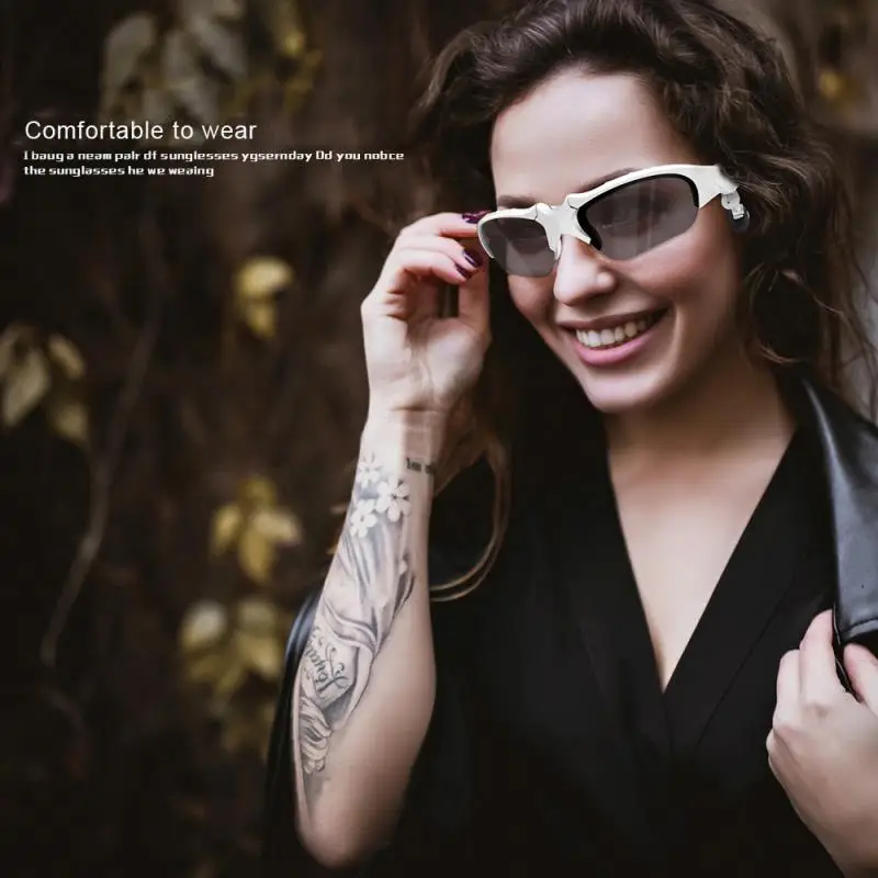 Солнцезащитные очки наушники X8S модные умные уличные спортивные велосипедные