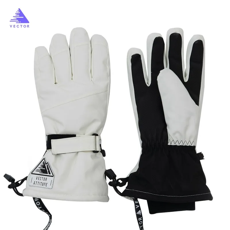 

Лыжные перчатки женские теплые зимние водонепроницаемые перчатки для катания на лыжах и сноуборде перчатки для снегохода езды на мотоцикл...