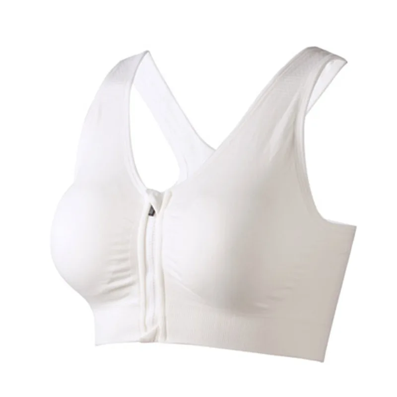 

Sports Bra Women Sportswe Crop Sport Top Adjustable Belt Zipper Yoga Running Bras Push Up Vest Shockproof Underwear Gym Bralet